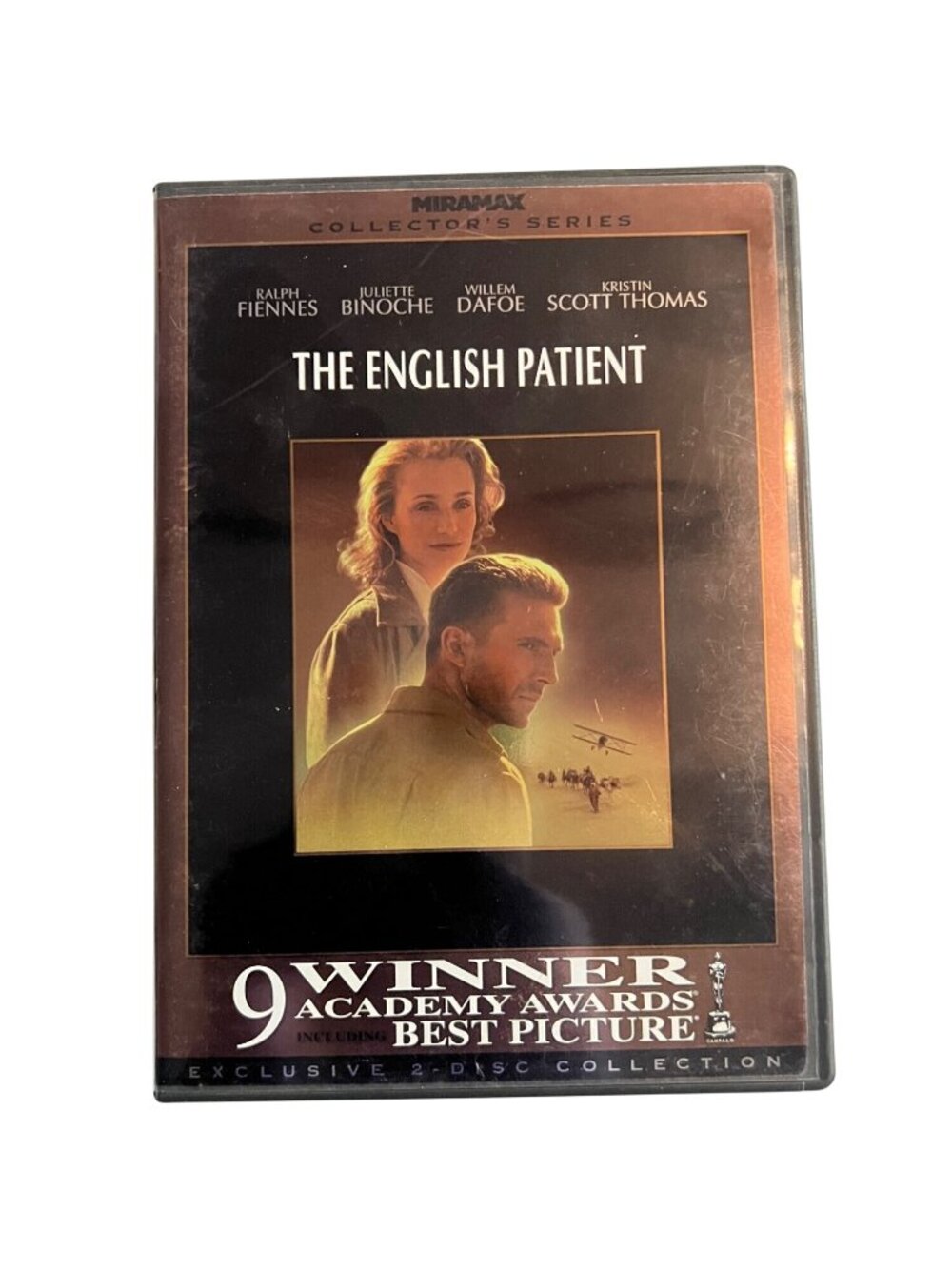 The English Patient 1996 DVD Collectors Series Ralph Fiennes Binoche Pre-Owned